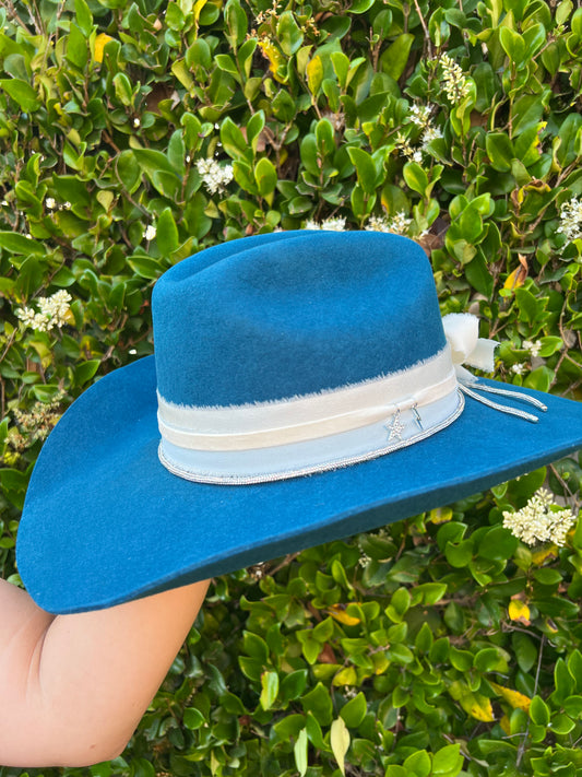 Sapphire Cowboy Hat