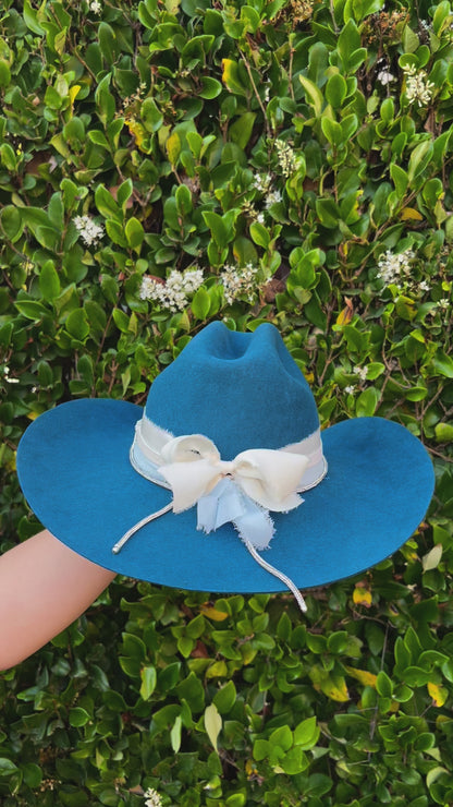 Sapphire Cowboy Hat